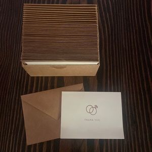 Wedding thank you cards